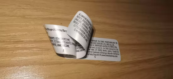 Etichetta adesiva con sigillo trasparente, anticontraffazione e antimanomissione 2