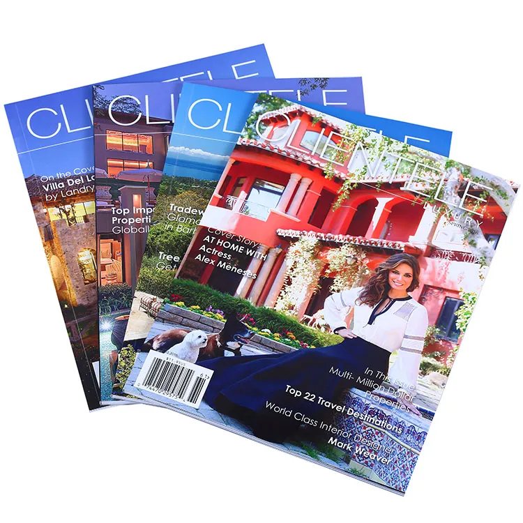 Servizio di stampa del catalogo di libri di menu promozionali personalizzati per ristoranti